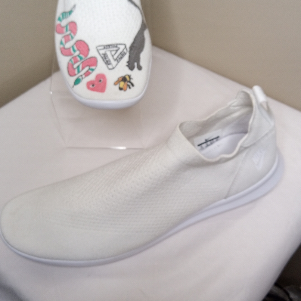 Nike Gakou Flyknit DIY White RARE Release 2017 Special Projects 1… - Picture 3 of 9